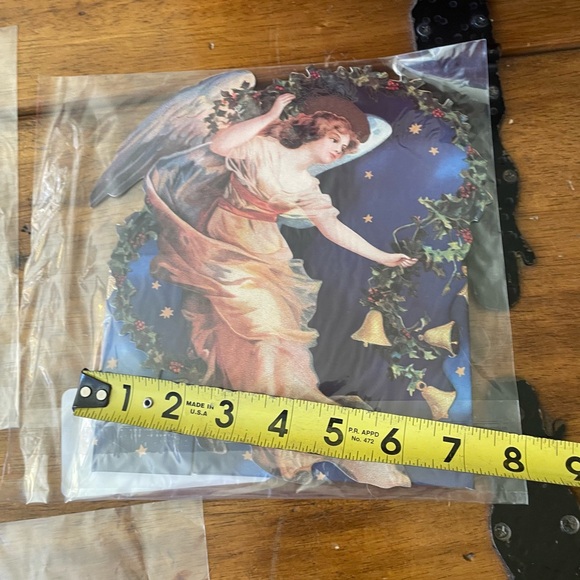 New Lot Of 5 The Gifted Line Basket Card Box John Grossman Christmas Santa Angel - Picture 9 of 14